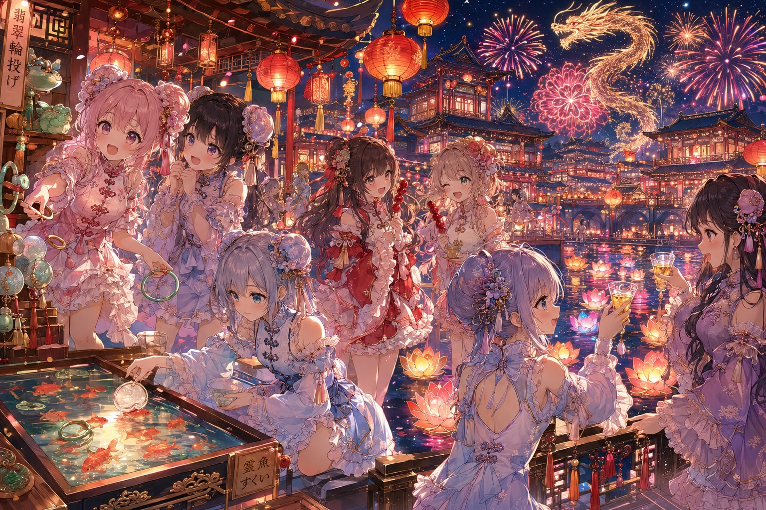 🏮 蒼海離宮・紅蓮の宵宮と遊技場
