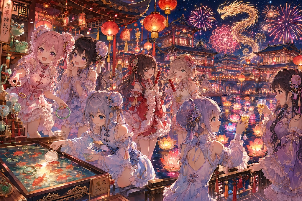 🏮 蒼海離宮・紅蓮の宵宮と遊技場