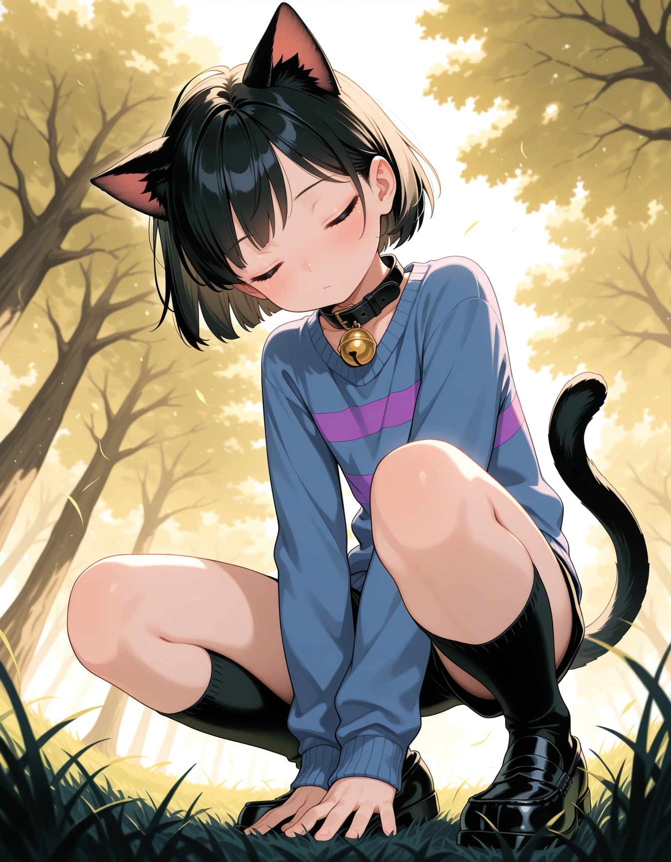 猫になっちゃったフリスク2 | の人気AIイラスト・グラビア