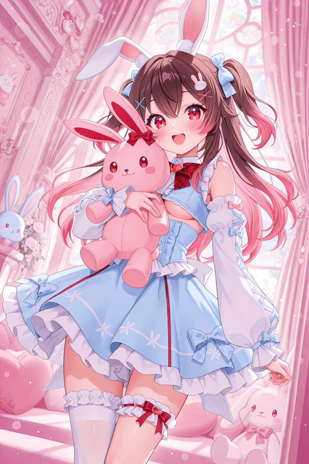 ふわり、うさぎ日和