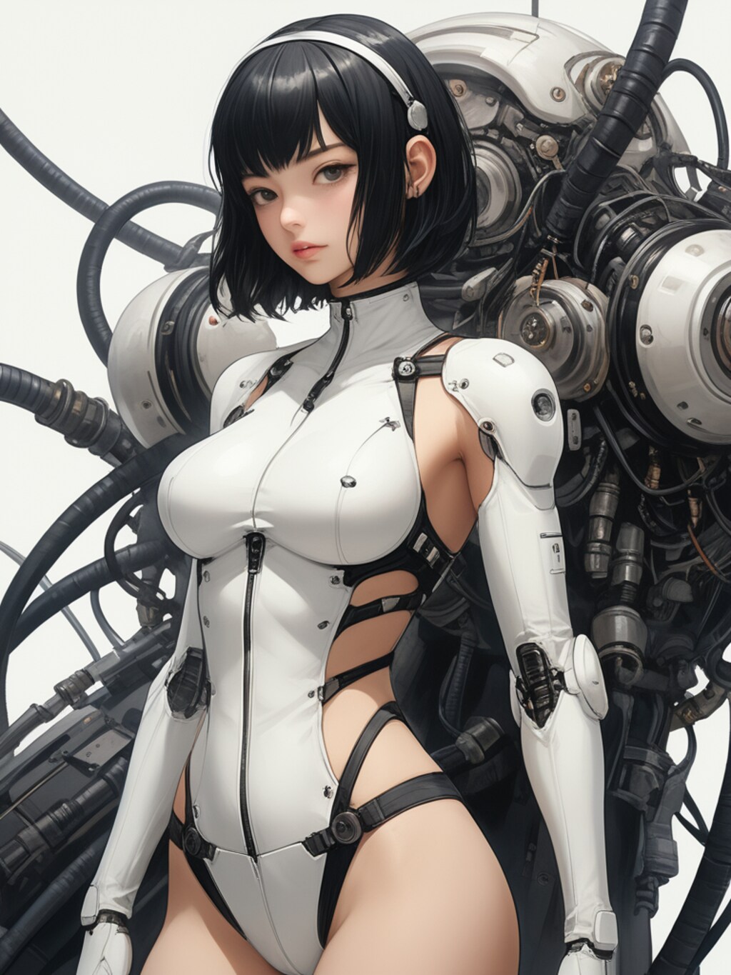 cosmic android girl