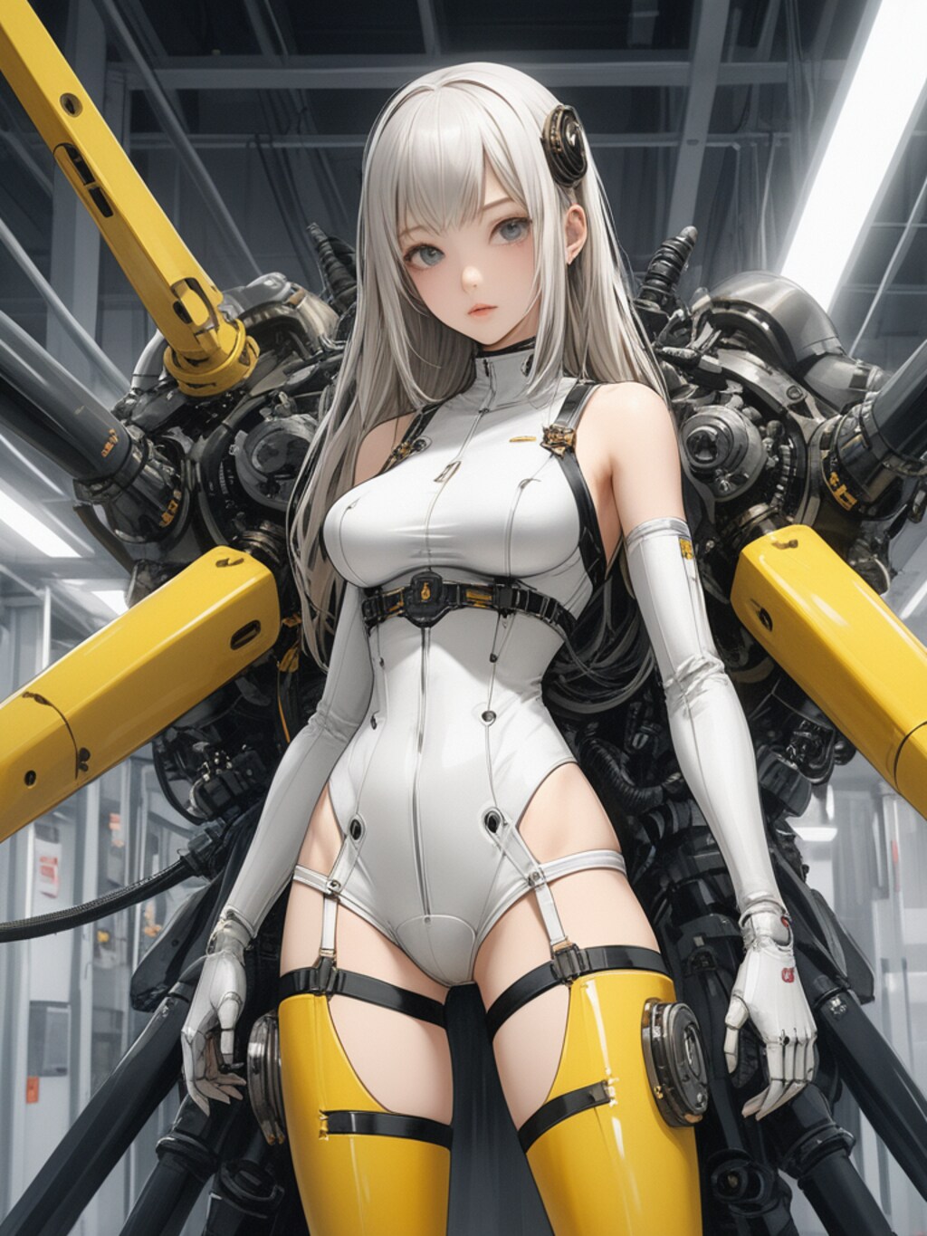 cosmic android girl