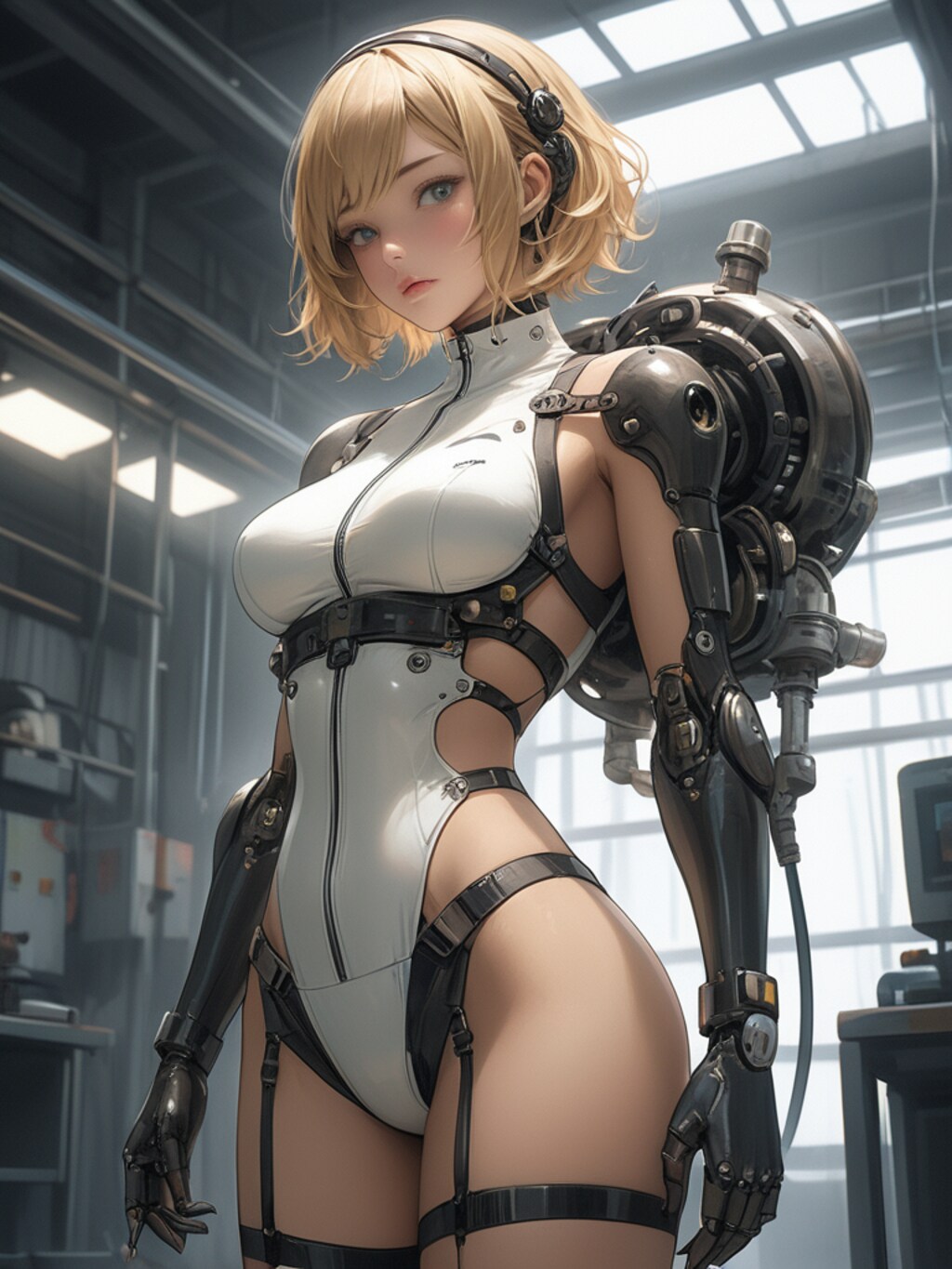 cosmic android girl