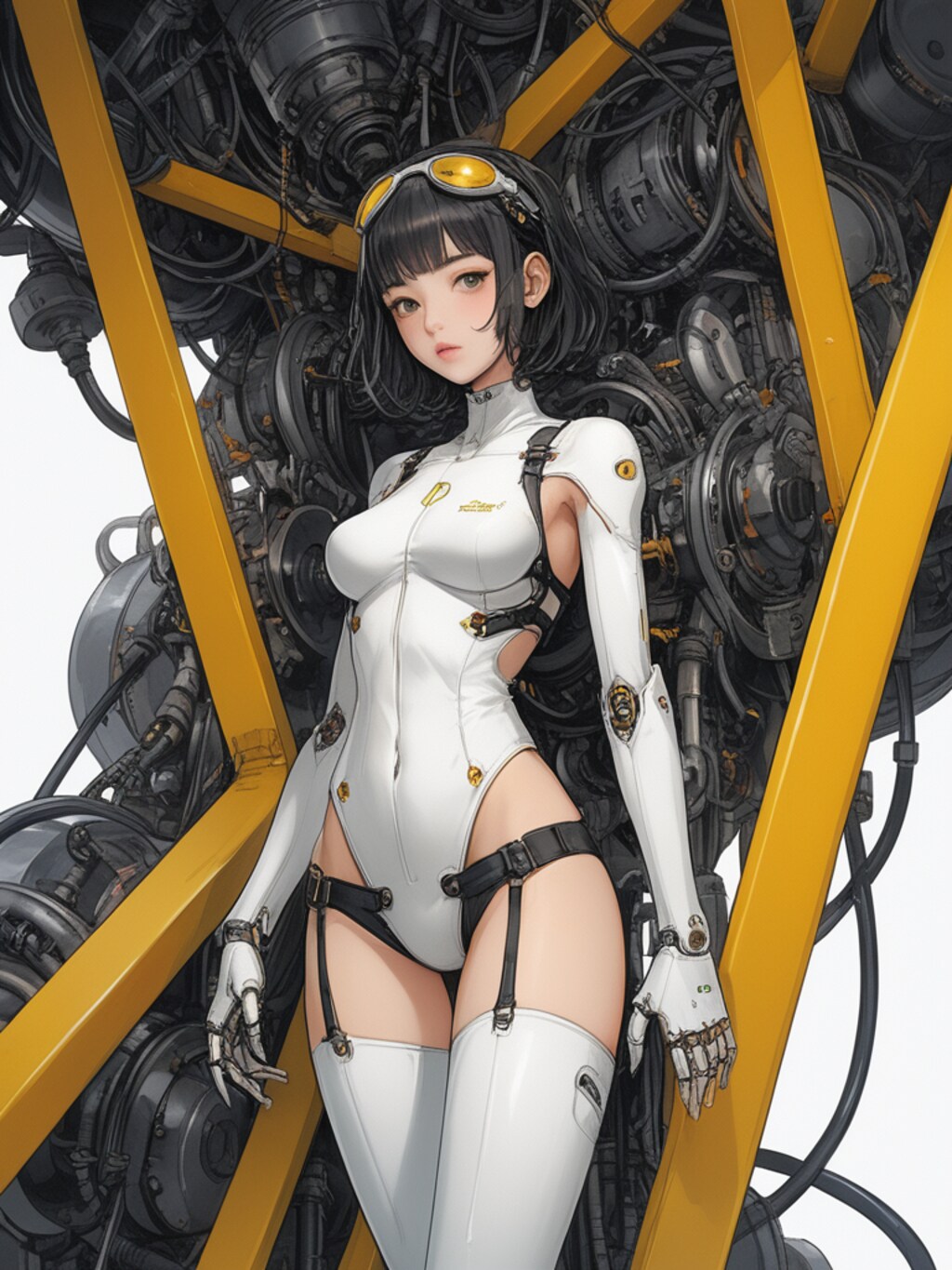 cosmic android girl