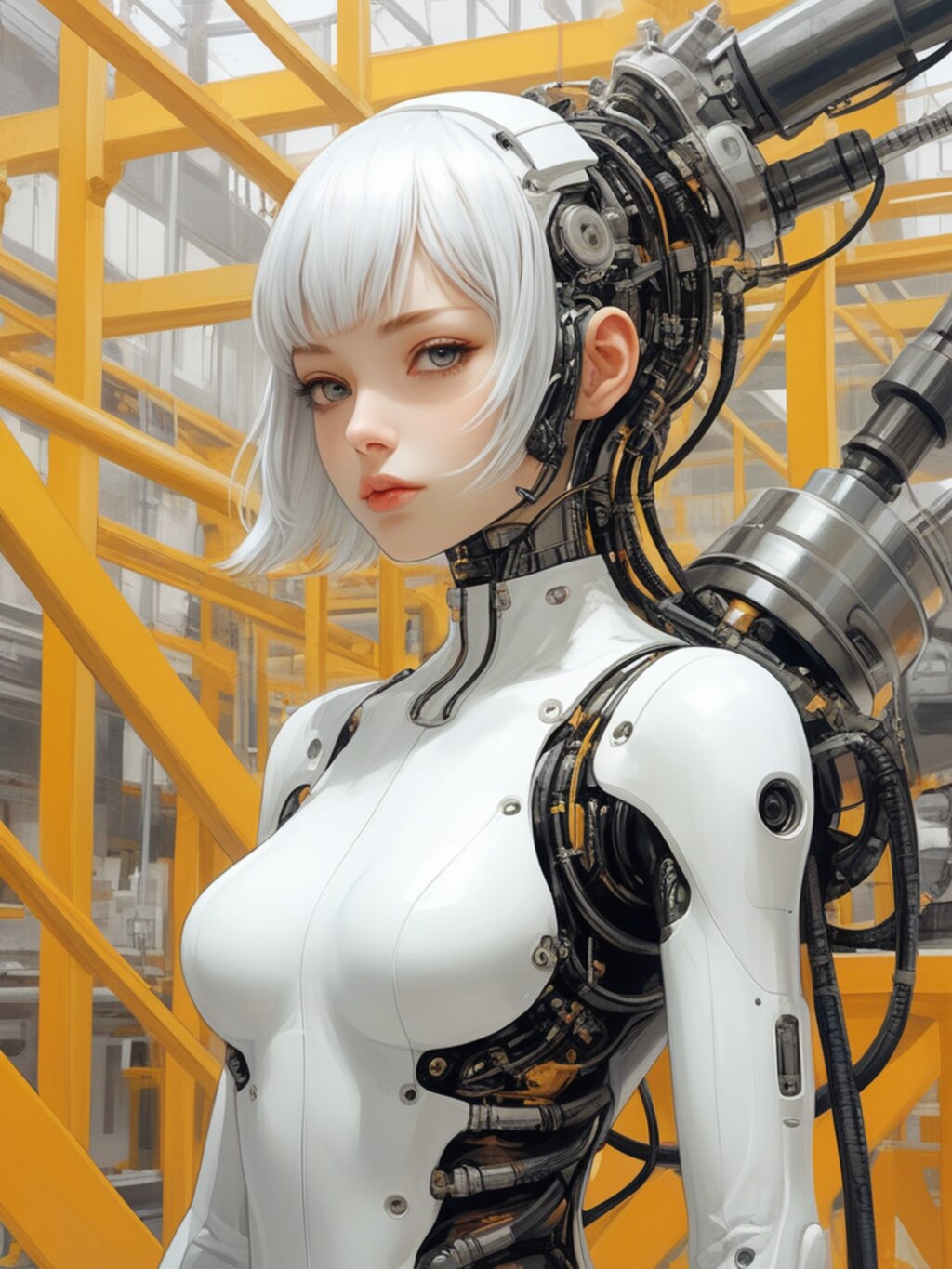 cosmic android girl