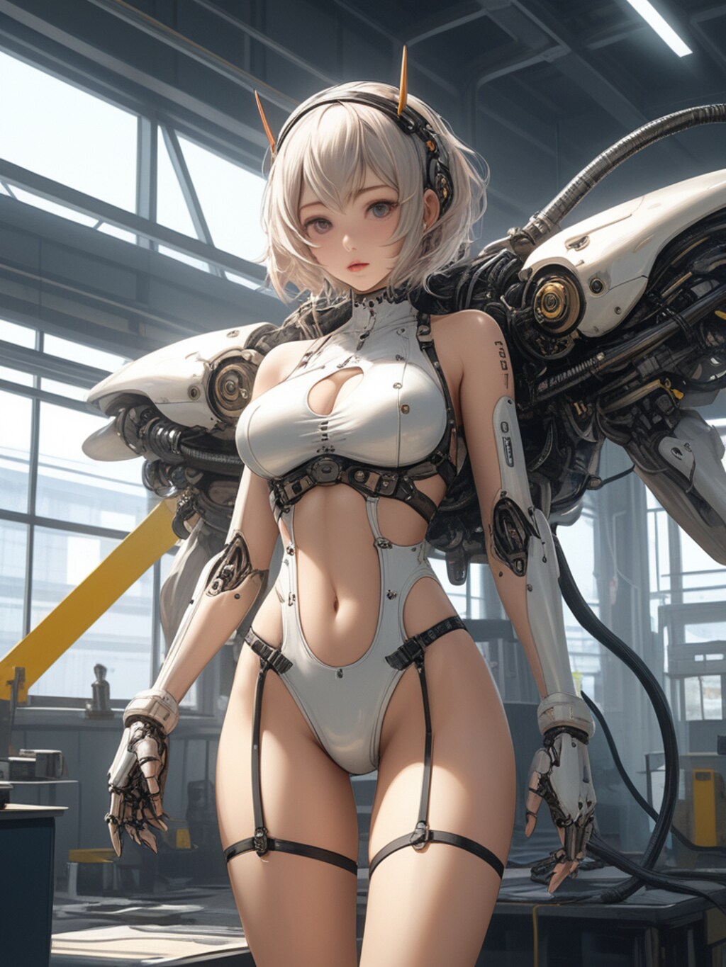 cosmic android girl