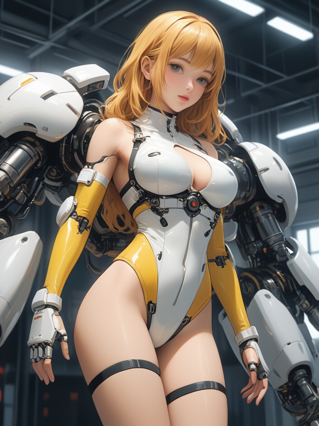 cosmic android girl