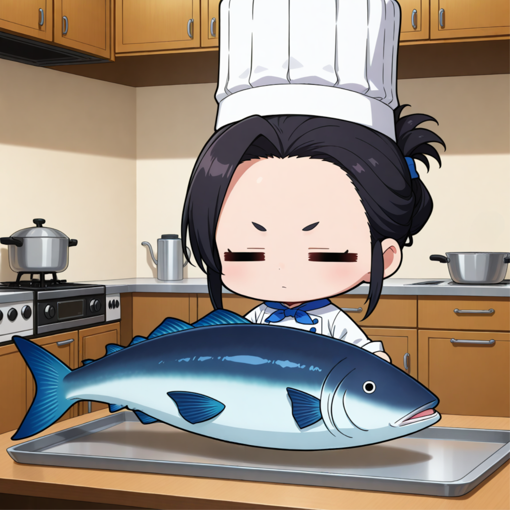 今日はオサシミ