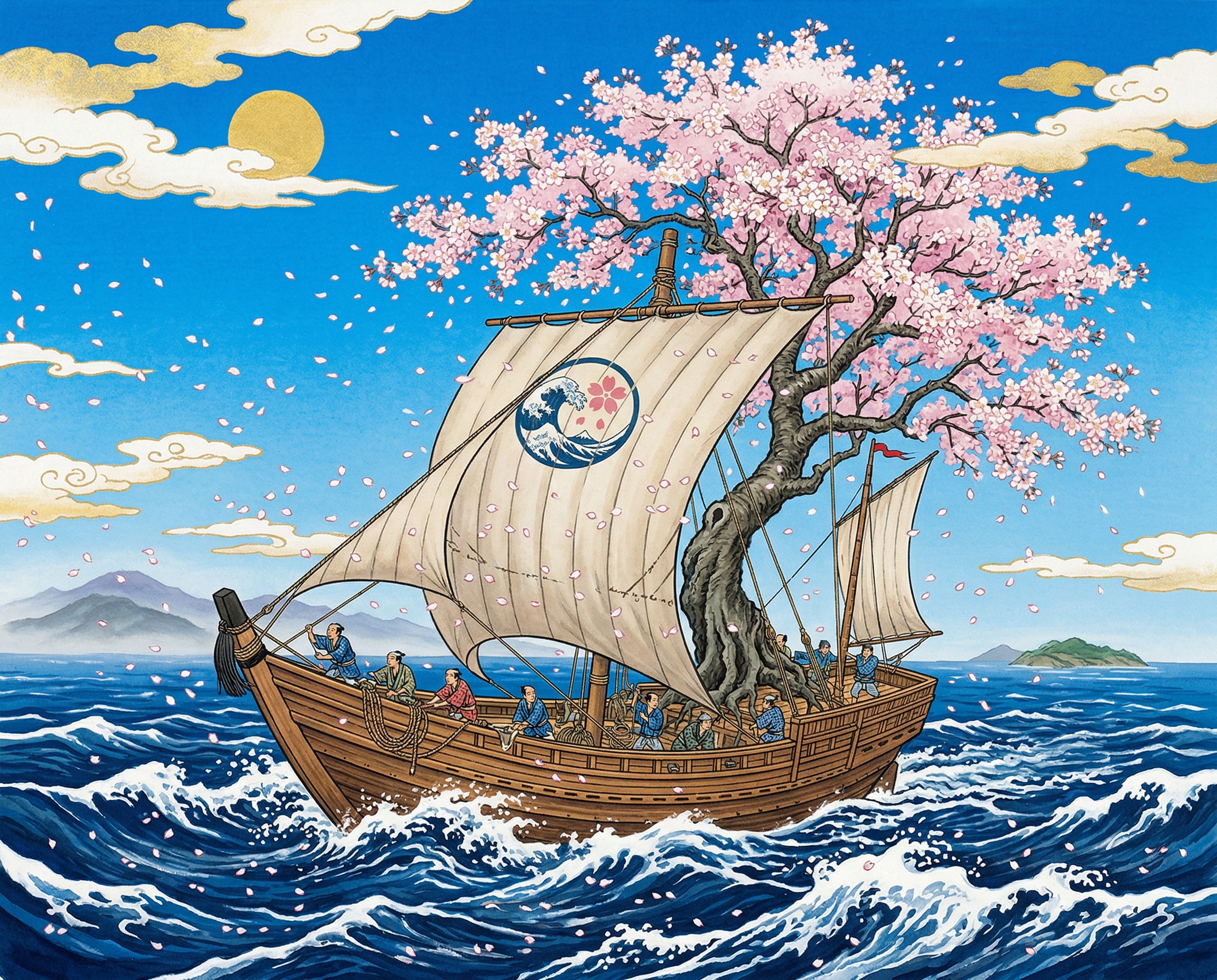 帆掛け舟と帆船 | の人気AIイラスト・グラビア