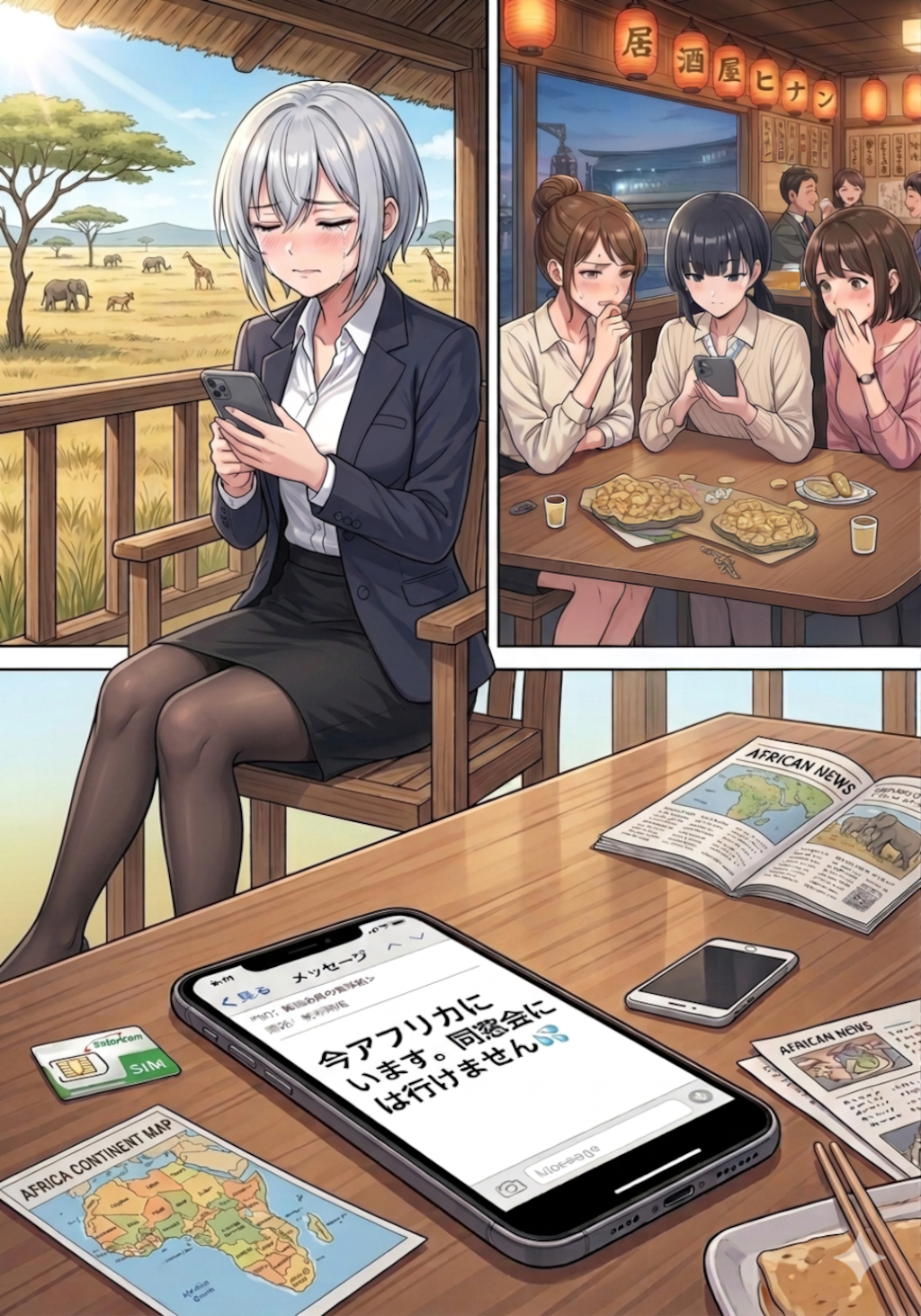 今シンガポールにいます。同窓会には行けません💧