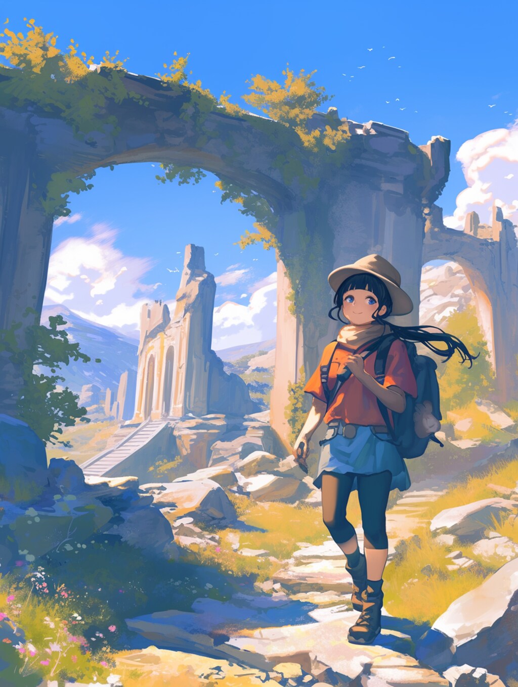 旅する少女259