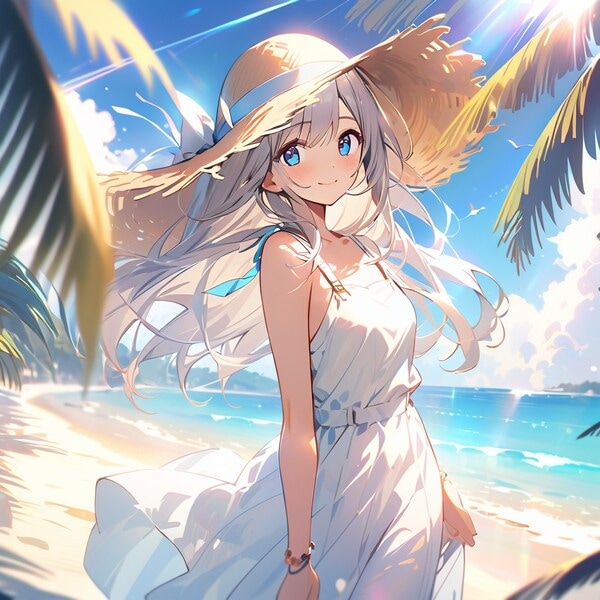 【最】夏を忘れさせる笑顔.