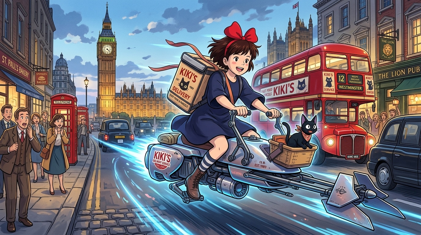 魔女のデリバリー | の人気AIイラスト・グラビア