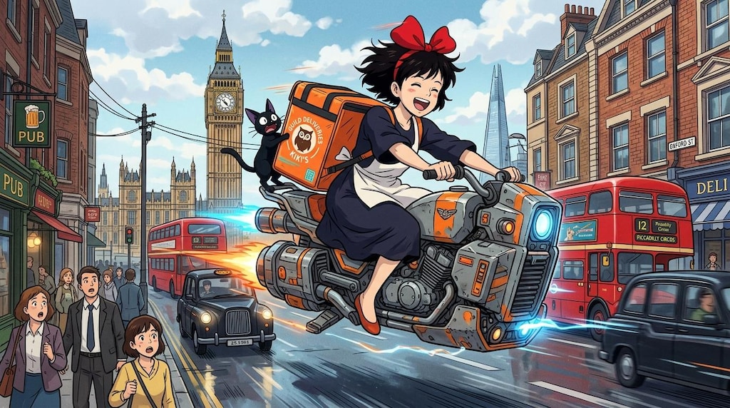 魔女のデリバリー