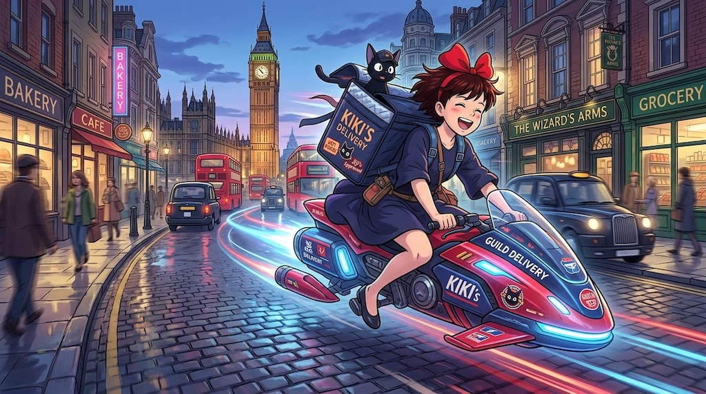 魔女のデリバリー