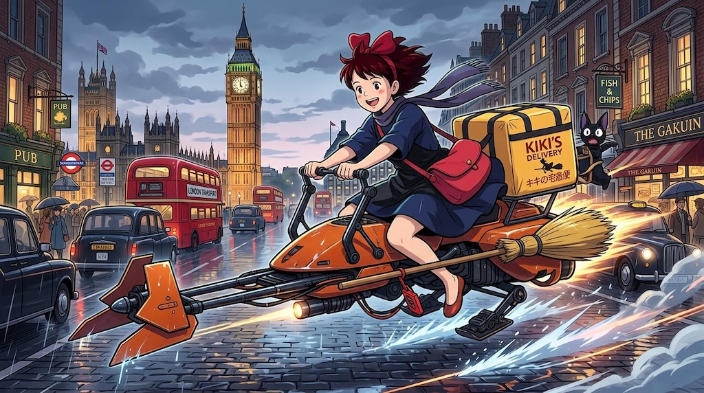 魔女のデリバリー