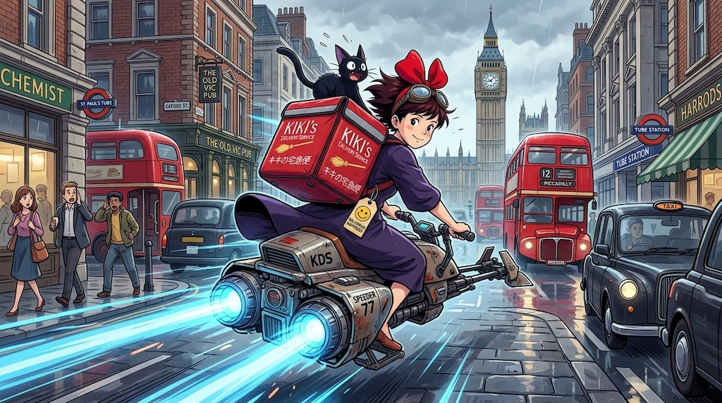 魔女のデリバリー