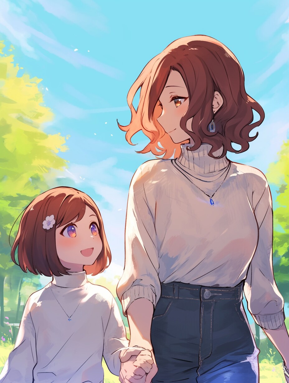 母と娘368