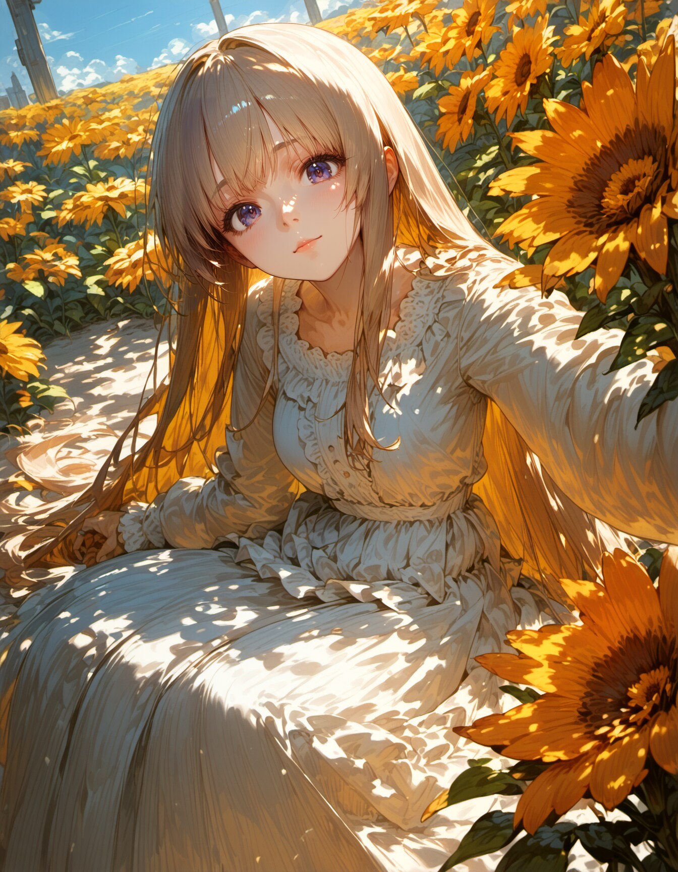 sunbathing | の人気AIイラスト・グラビア