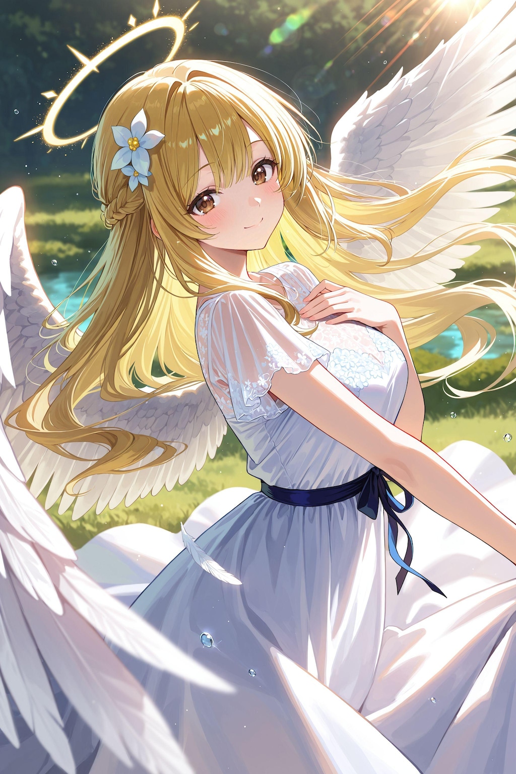 天使さん頑張ります