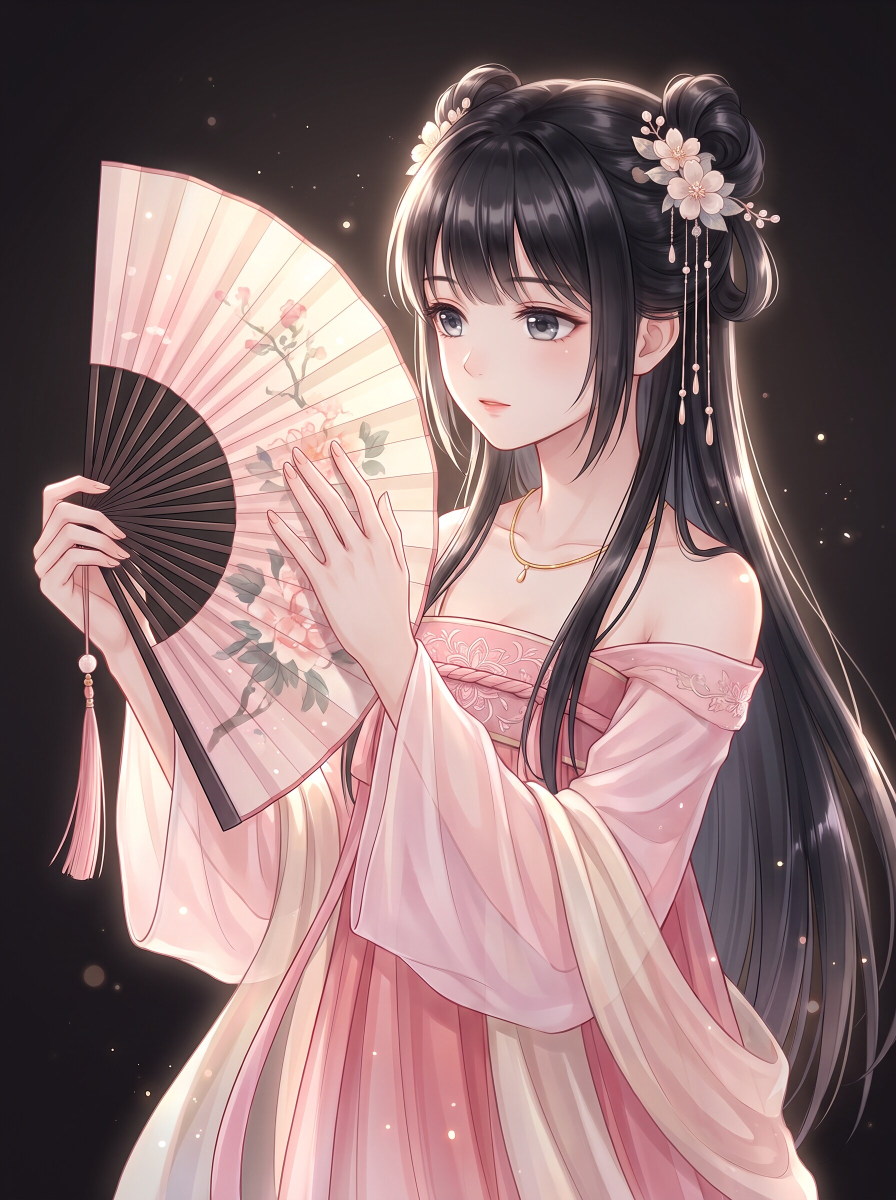 桃花扇影の少女 | の人気AIイラスト・グラビア