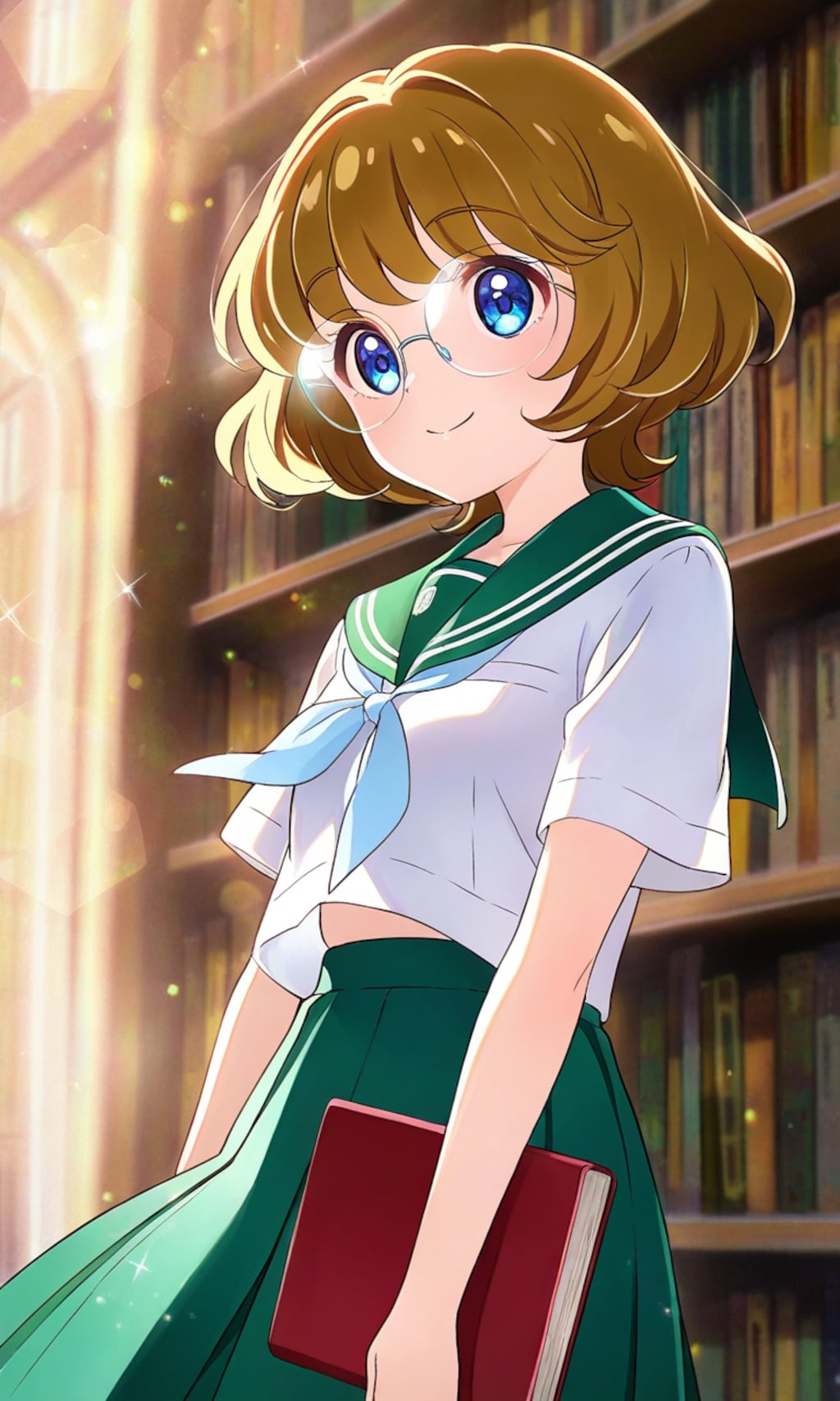 図書委員📕一之瀬みのり。