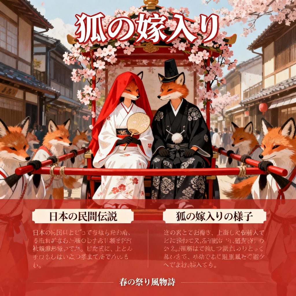 狐の嫁入り