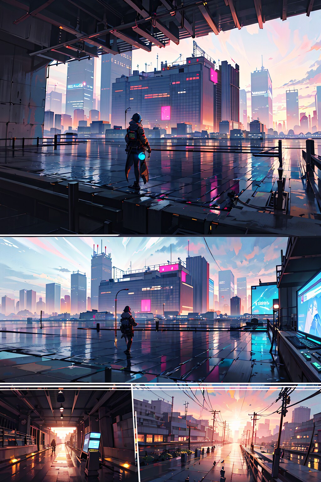 AI古典題材 サイバーパンク