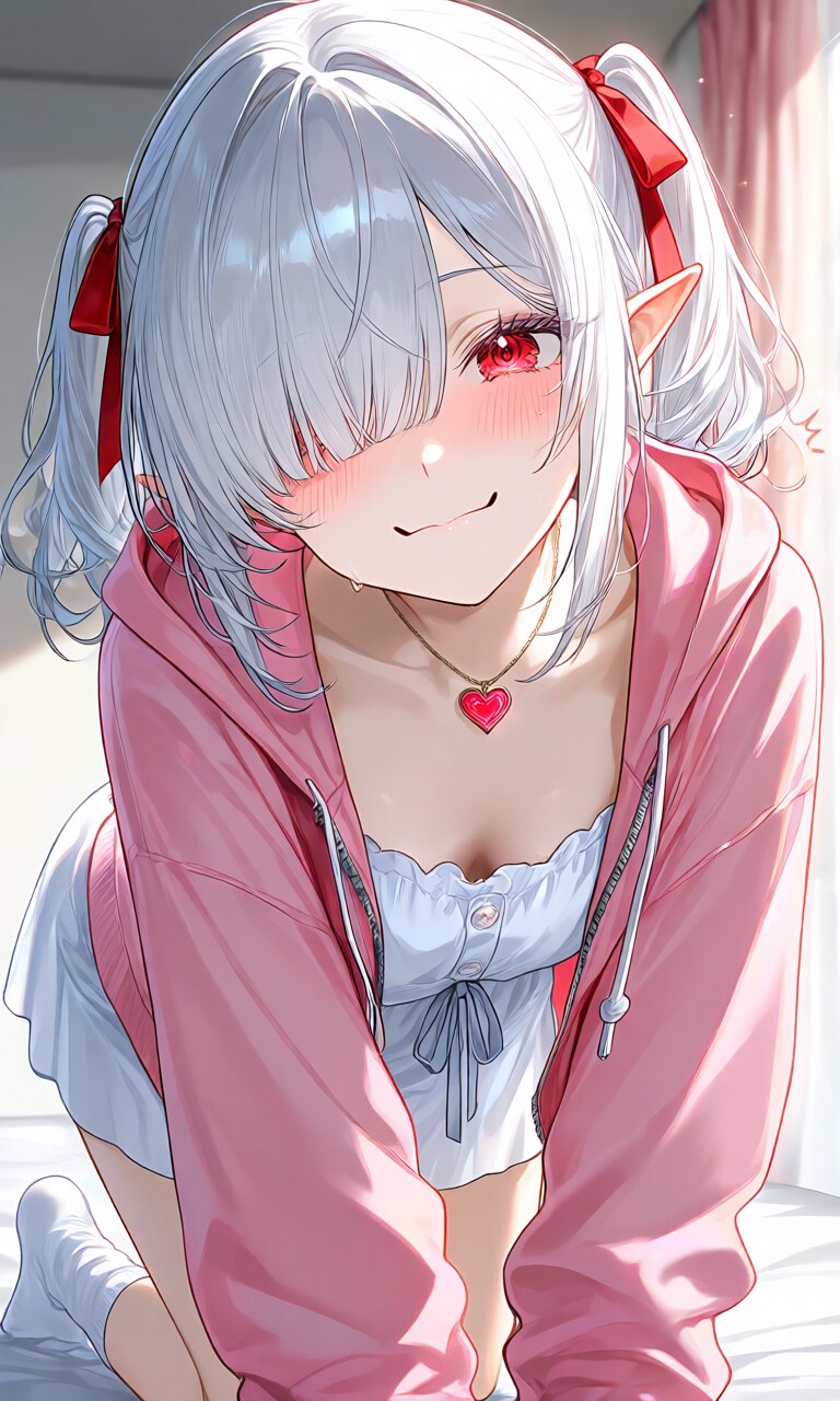 25、朝起こしに来たシロネさん
