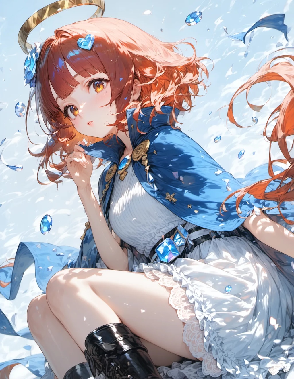 Azure Seraph's Grace