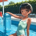 プールのあのこ 4枚目