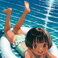 プールのあのこ 10枚目