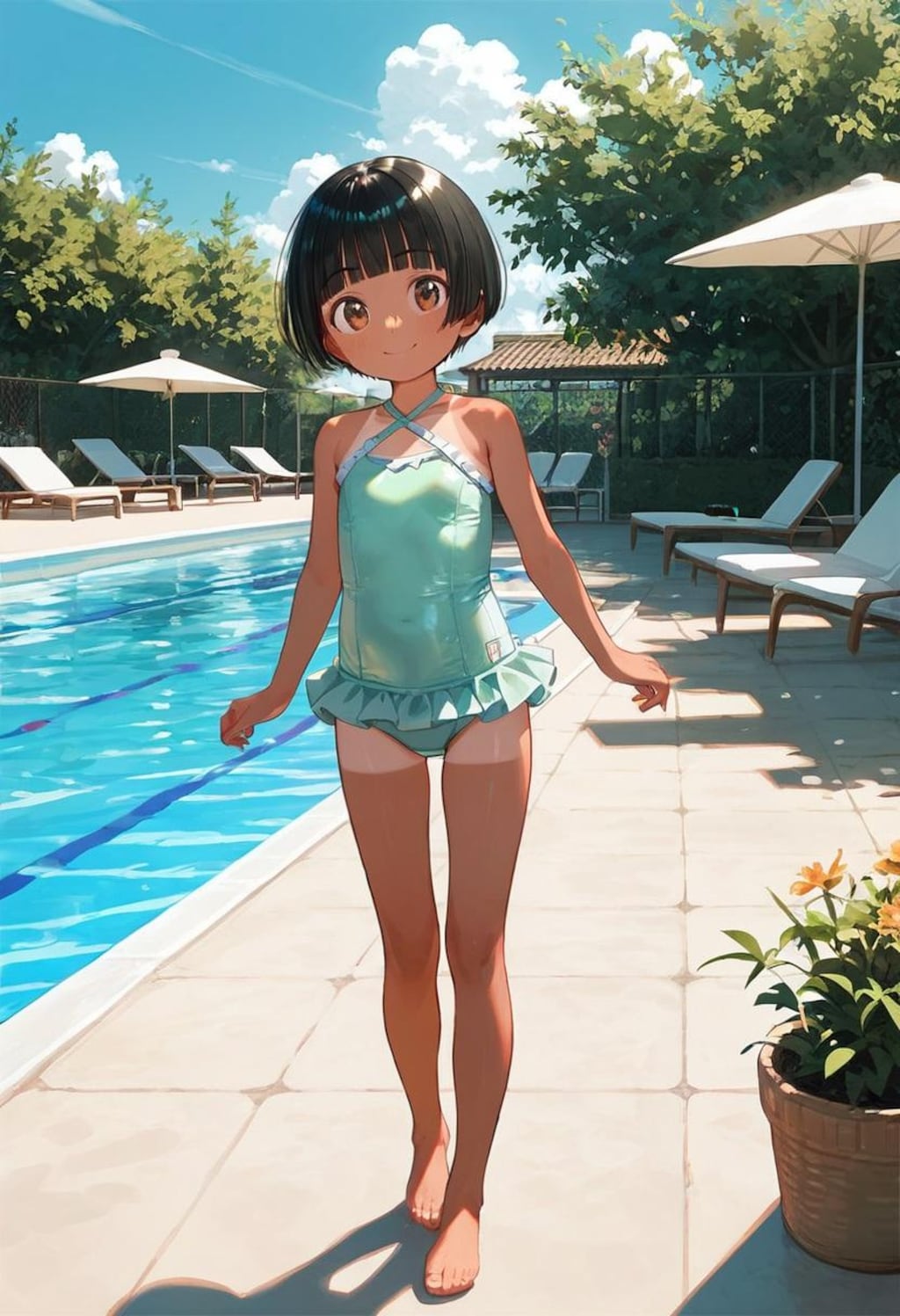 プールのあのこ