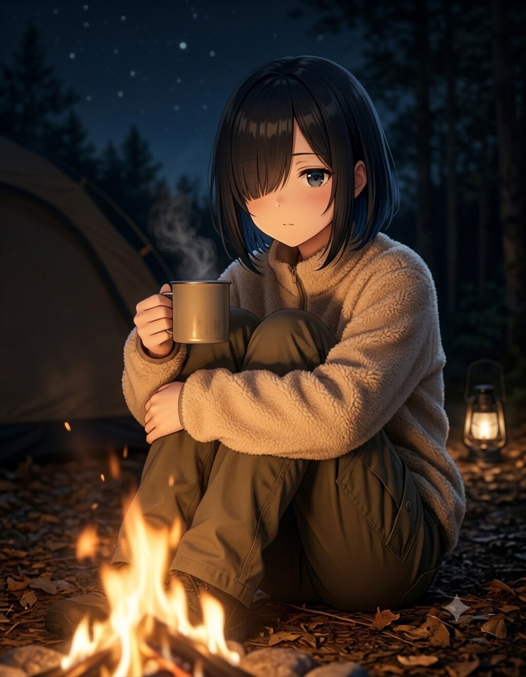 焚き火とひととき