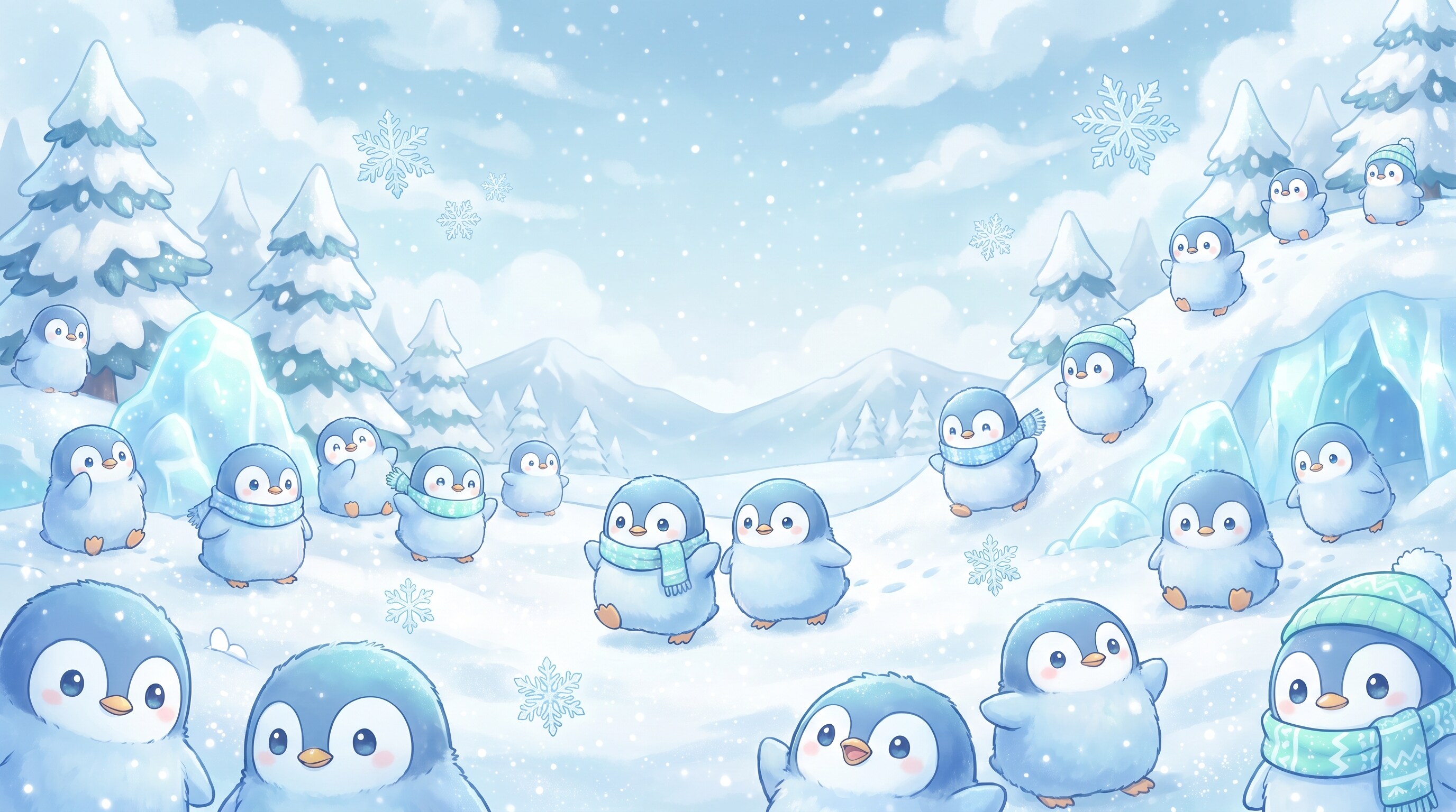 🐧世界ペンギンの日🐧 | の人気AIイラスト・グラビア