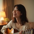 アコギで弾き語り配信中 4枚目
