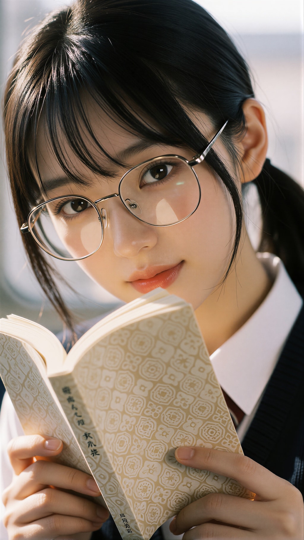 黒髪の眼鏡の女の子 3