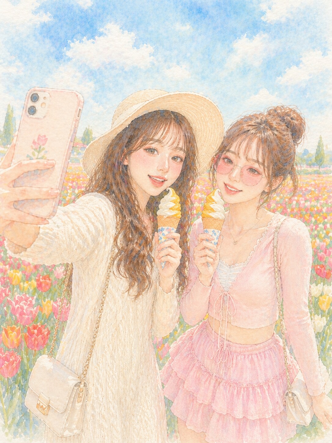 旅先 | の人気AIイラスト・グラビア