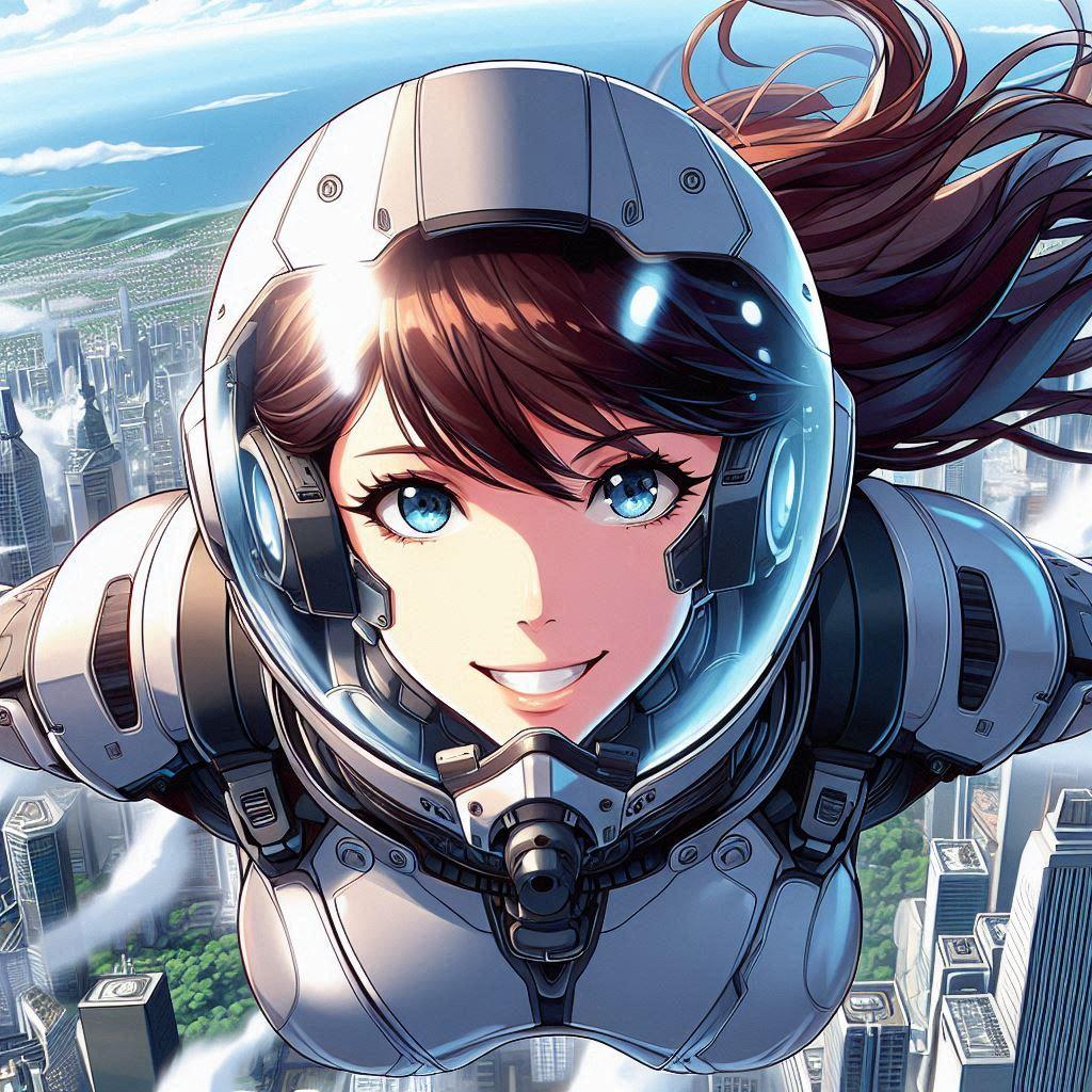 パワードスーツ女子 | の人気AIイラスト・グラビア