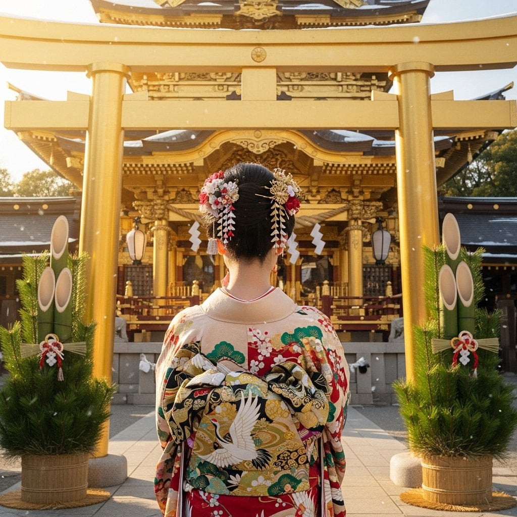 お正月を写そう | の人気AIイラスト・グラビア