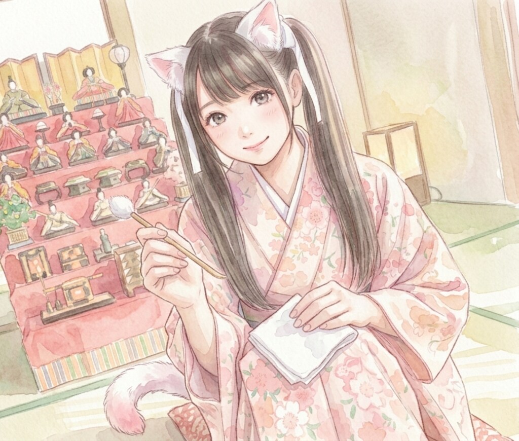 3月3日 #雛祭り #桃の節句 #耳かきの日