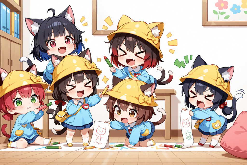 みんなでおえかき！！