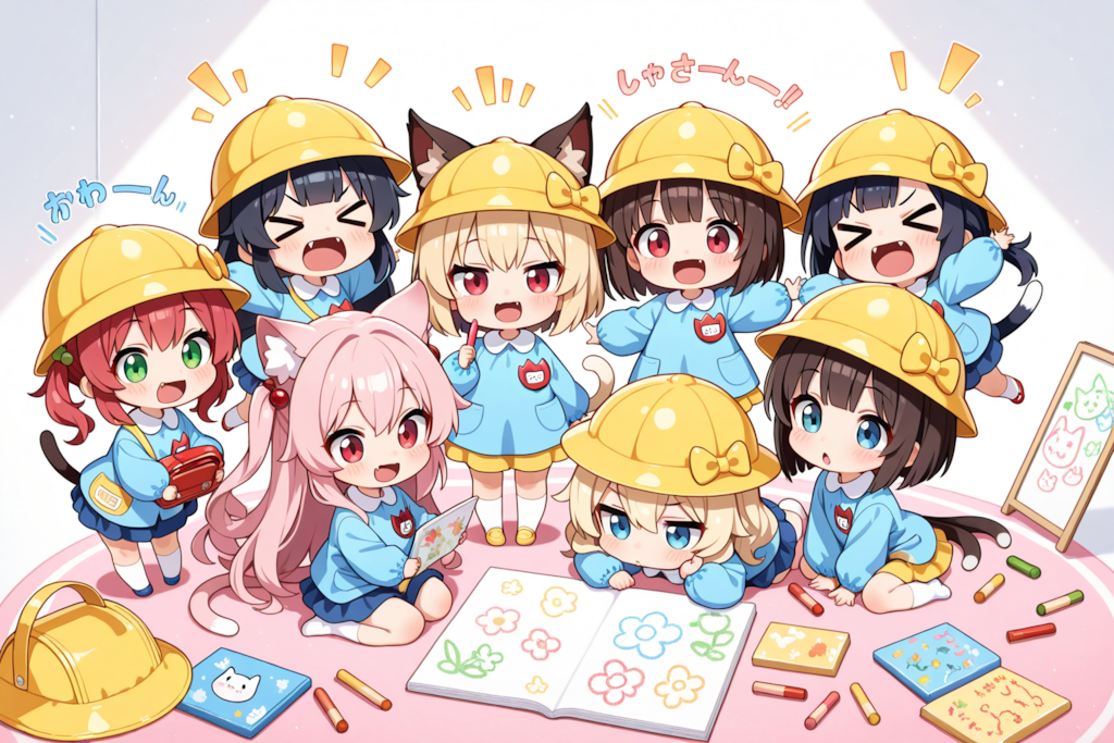 みんなでおえかき！！