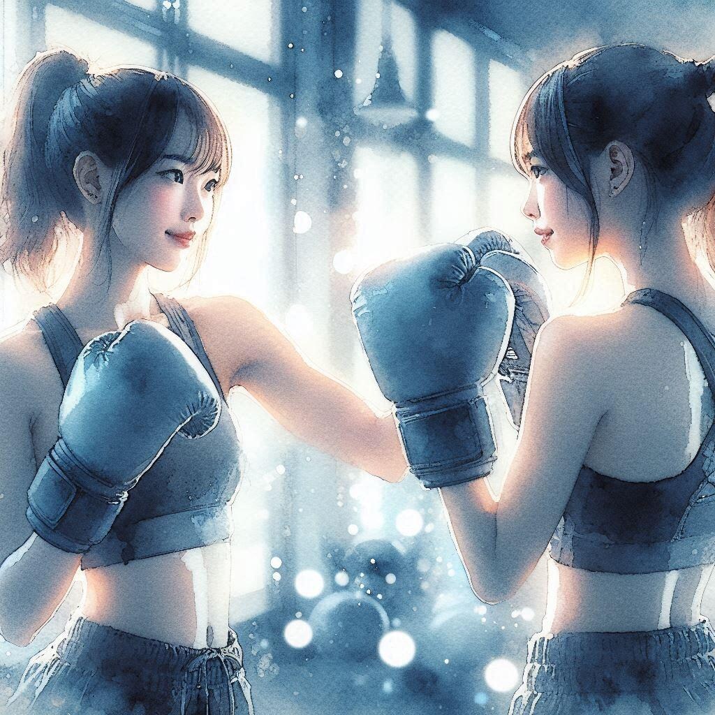 トレーニング女子7