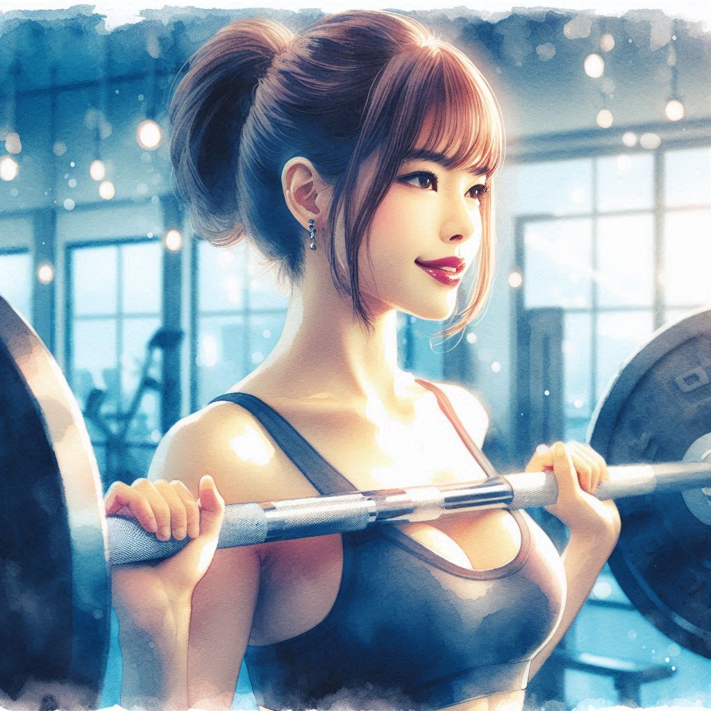 トレーニング女子7