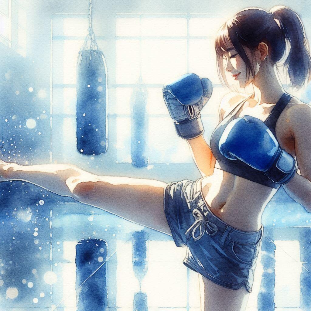トレーニング女子7