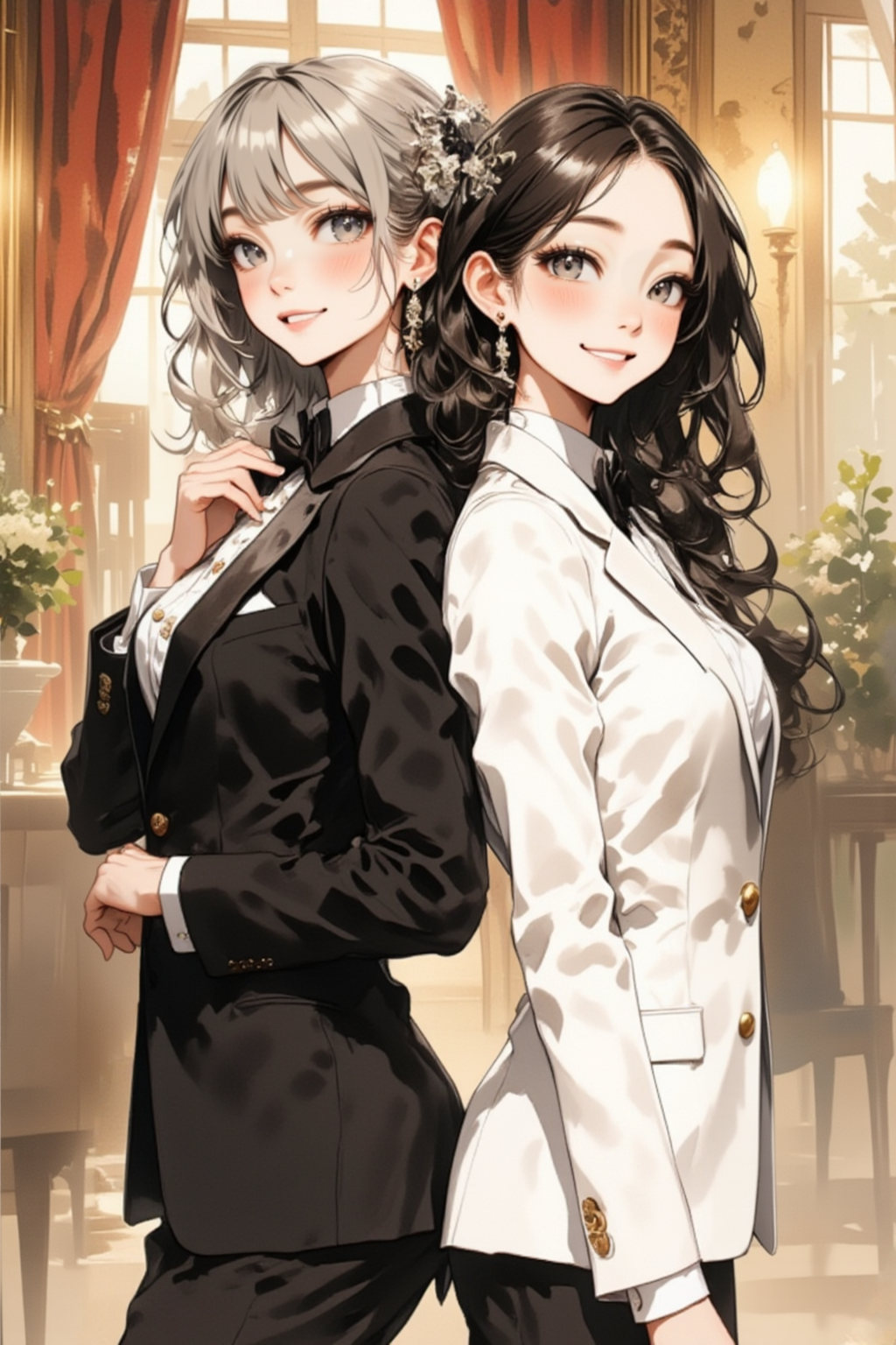 タキシードなふたり