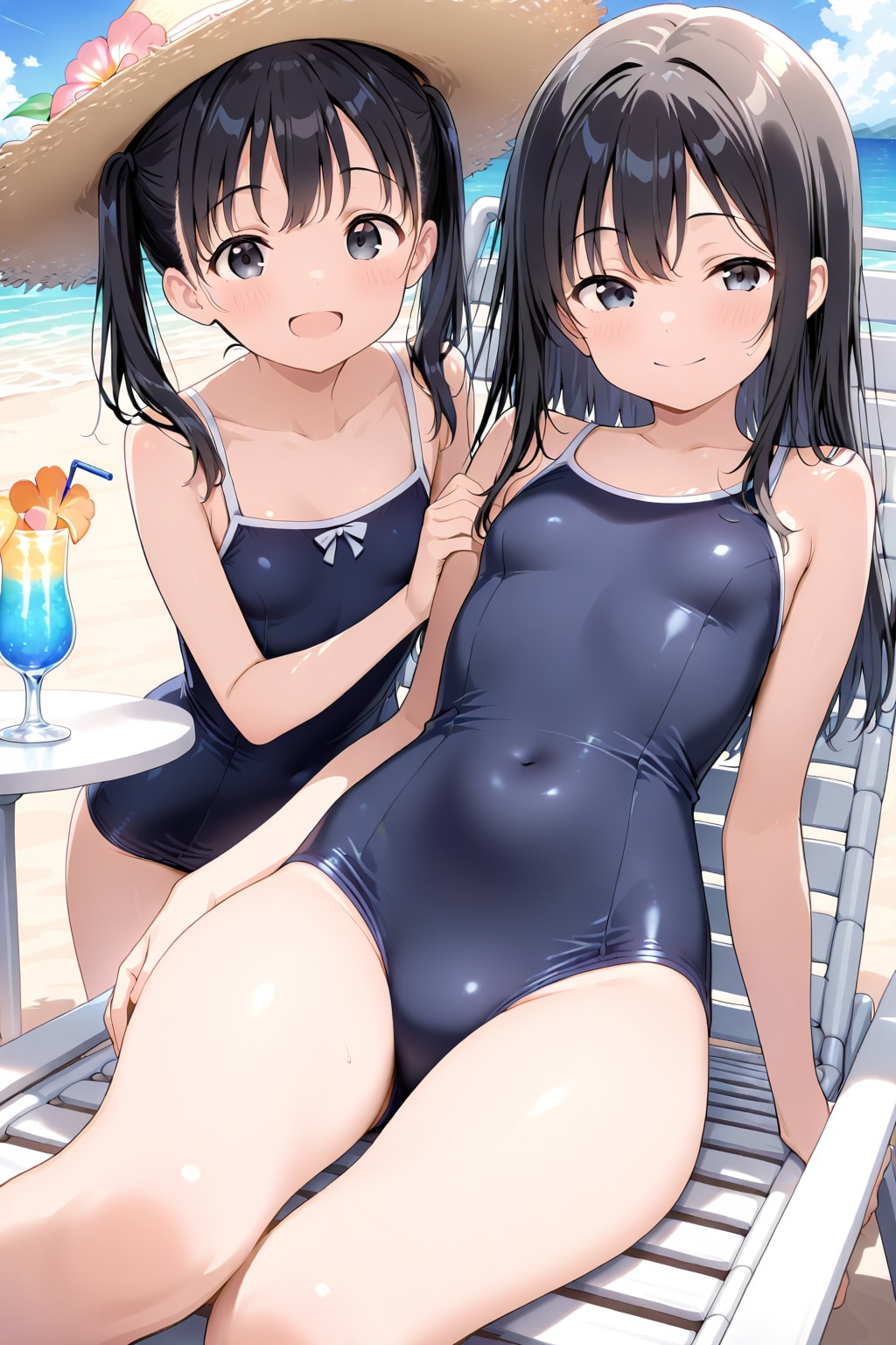 姉妹でバカンス