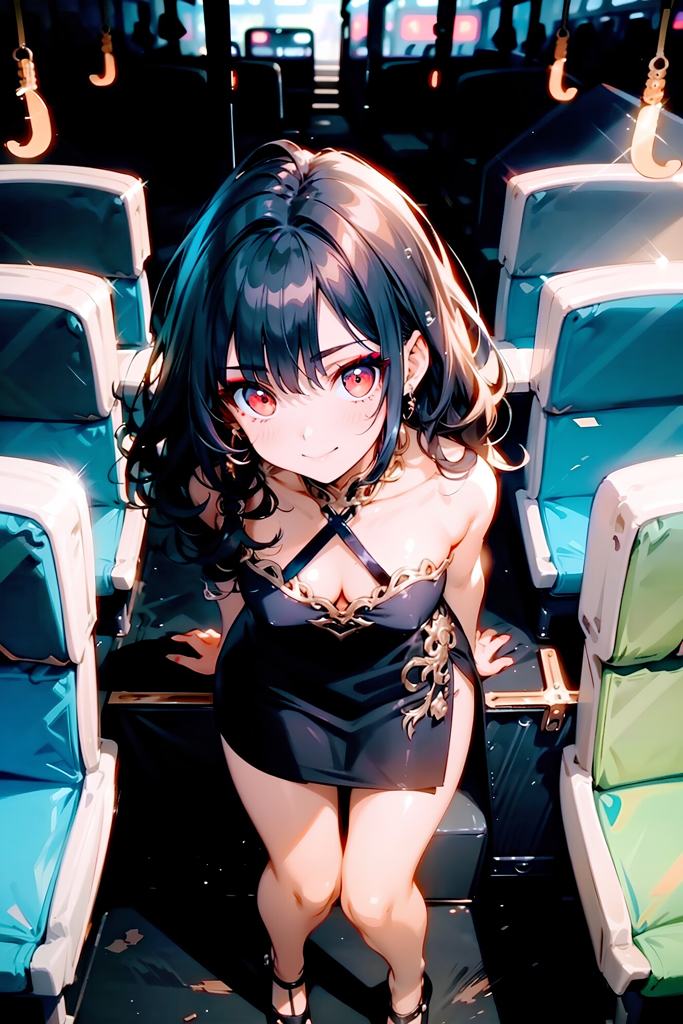 TOPAZさんで貸し切りバスでドライブ | の人気AIイラスト・グラビア