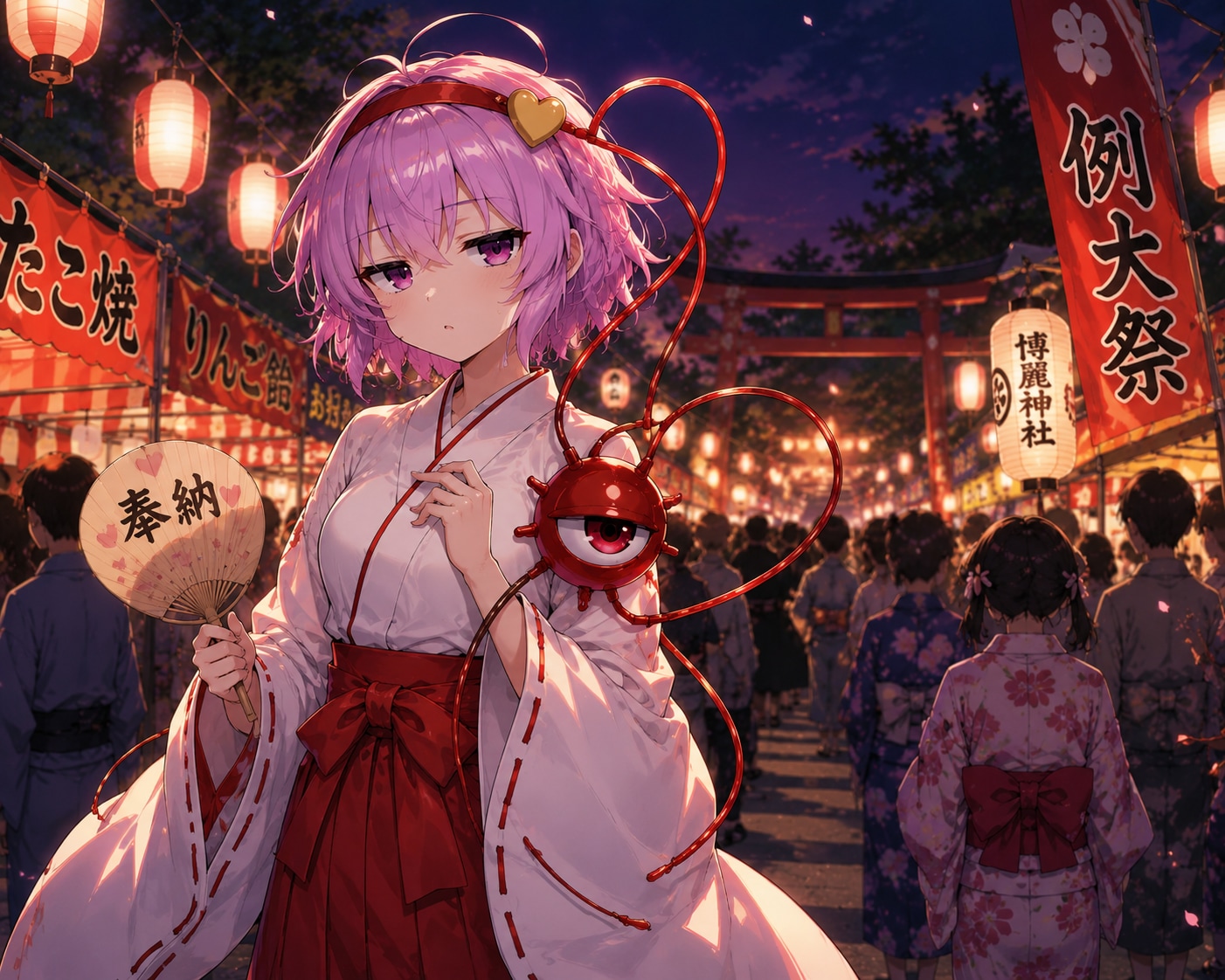 巫女服さとりちゃん